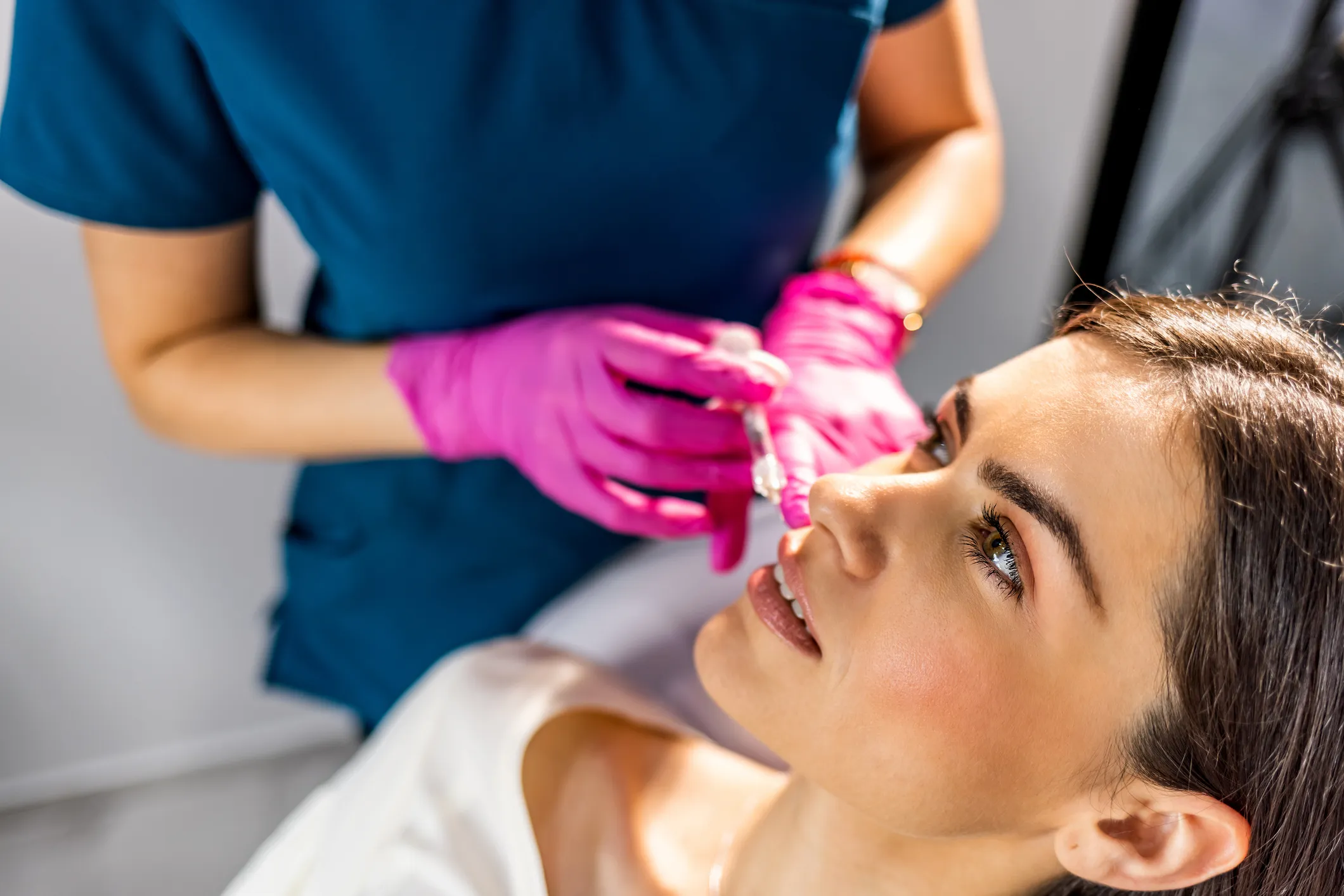 Restylane treatment at GLOW by Elena Reitman MD