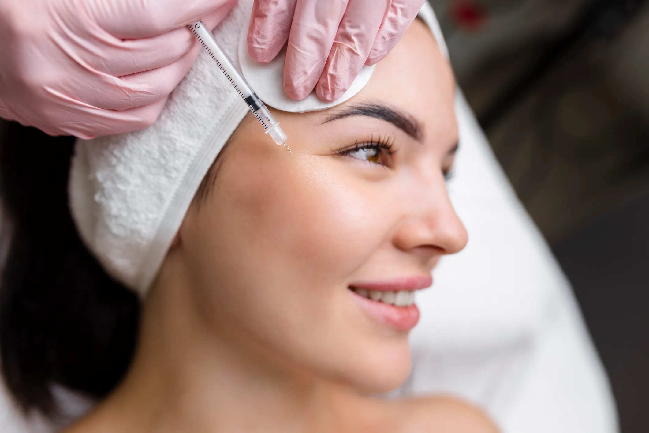 Xeomin treatment at GLOW by Elena Reitman MD